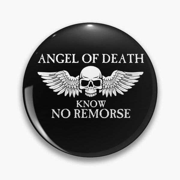 Item preview, Angel of Death Know No Remorse designed and sold by SideQuest - Scribbled Chaos!.