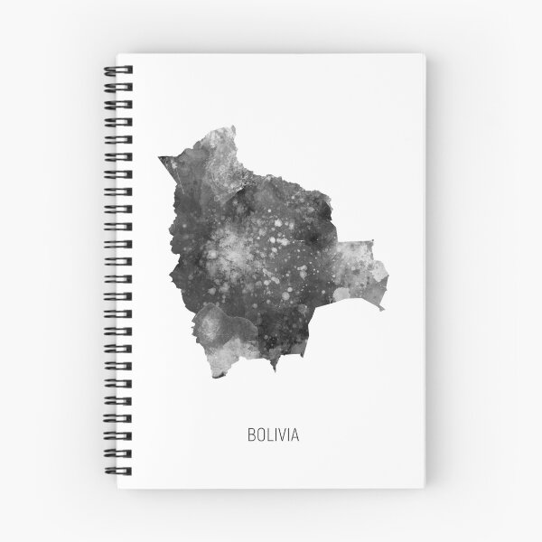 Artikelvorschau, Bolivia Watercolor Map entworfen und verkauft von ArtPrints.