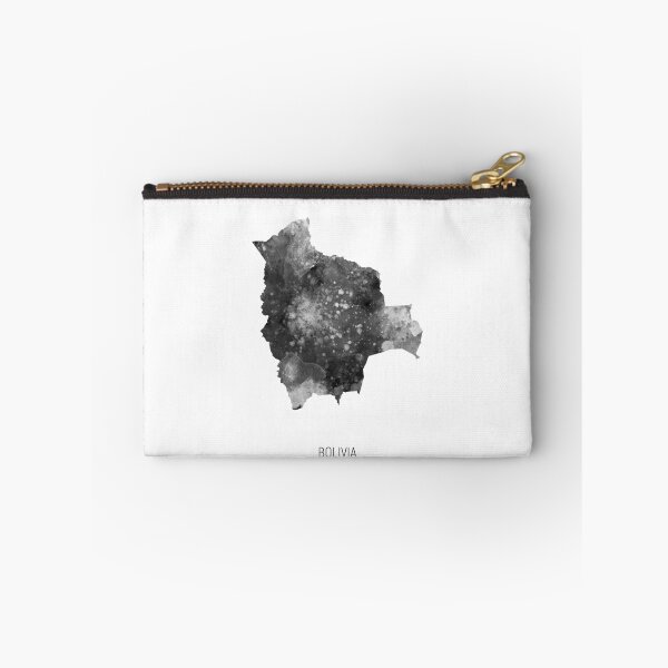 Aperçu de l'œuvre Bolivia Watercolor Map créée et vendue par ArtPrints.