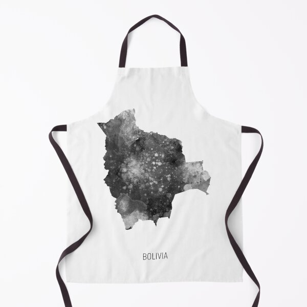 Item preview, Bolivia Watercolor Map designed and sold by ArtPrints.