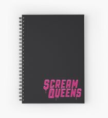 Das Logo der Scream Queens. Spiralblock