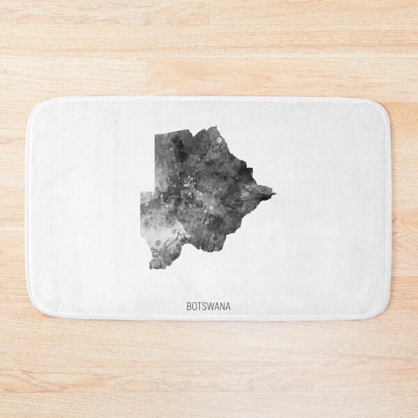Item preview, Botswana Watercolor Map designed and sold by ArtPrints.