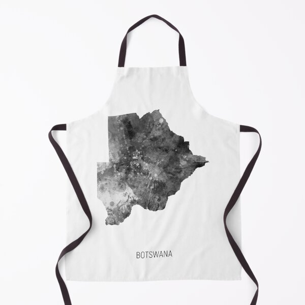 Item preview, Botswana Watercolor Map designed and sold by ArtPrints.