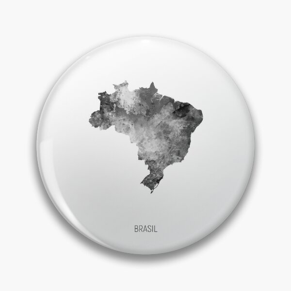 Artikelvorschau, Brasil Watercolor Map entworfen und verkauft von ArtPrints.