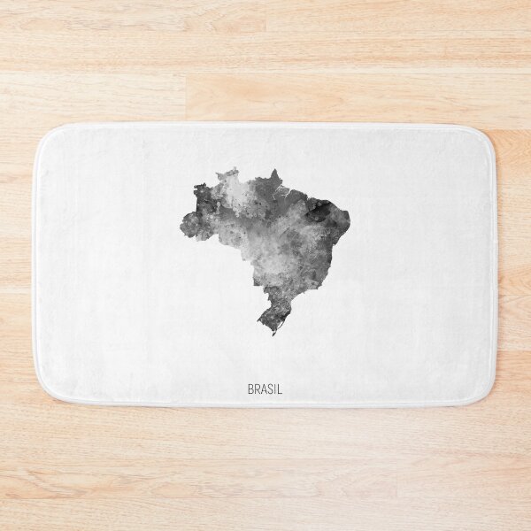 Item preview, Brasil Watercolor Map designed and sold by ArtPrints.