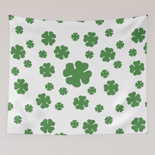 Item preview, Green Clover Leaf Pattern designed and sold by SeeApp.