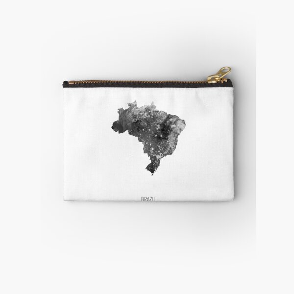 Artikelvorschau, Brazil Watercolor Map entworfen und verkauft von ArtPrints.