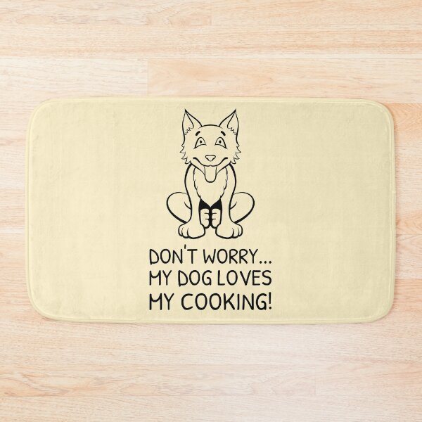 Item preview, Funny Cooking and Dog Meme Cartoon designed and sold by quoteology.