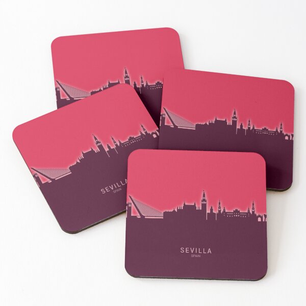Artikelvorschau, Sevilla Spain Skyline entworfen und verkauft von ArtPrints.