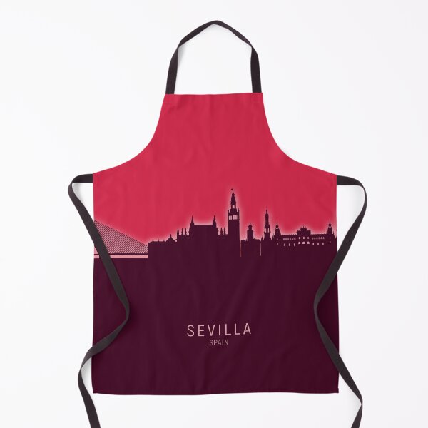 Item preview, Sevilla Spain Skyline designed and sold by ArtPrints.