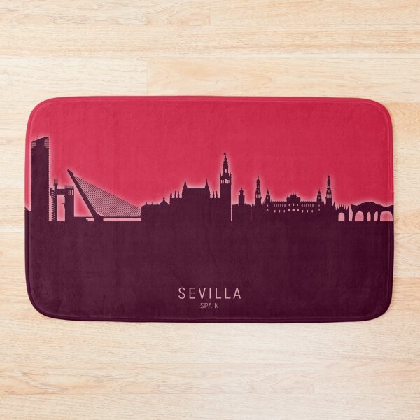 Item preview, Sevilla Spain Skyline designed and sold by ArtPrints.