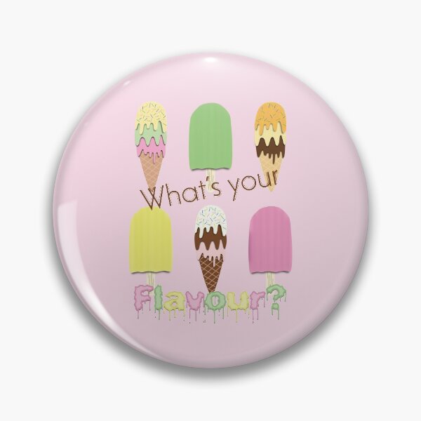 Item preview, What's Your Flavour? Icecream Cones & Icy Pole Pastel Summer Colour Pattern on Pretty Strawberry Pink designed and sold by Karen McFarland.