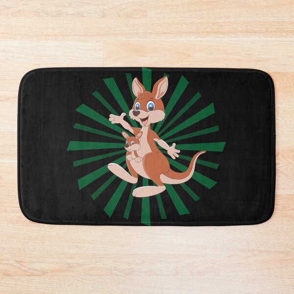 Item preview, Kangaroo baby cute comic cartoon designed and sold by Imutobi.