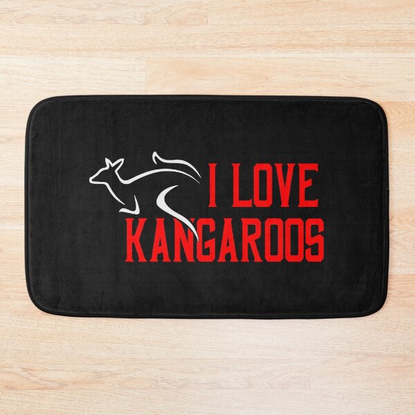 Item preview, I love kangaroos saying designed and sold by Imutobi.