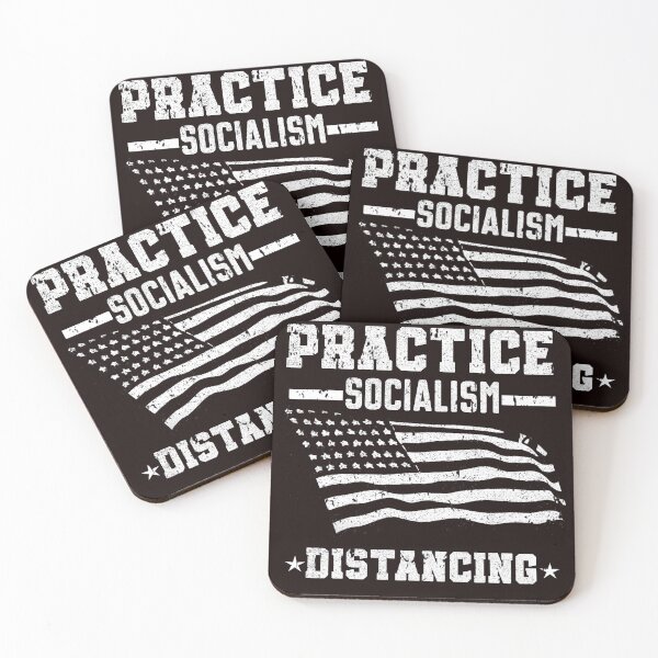 Item preview, Practice Socialism Distancing t shirt  designed and sold by Majesticoo.