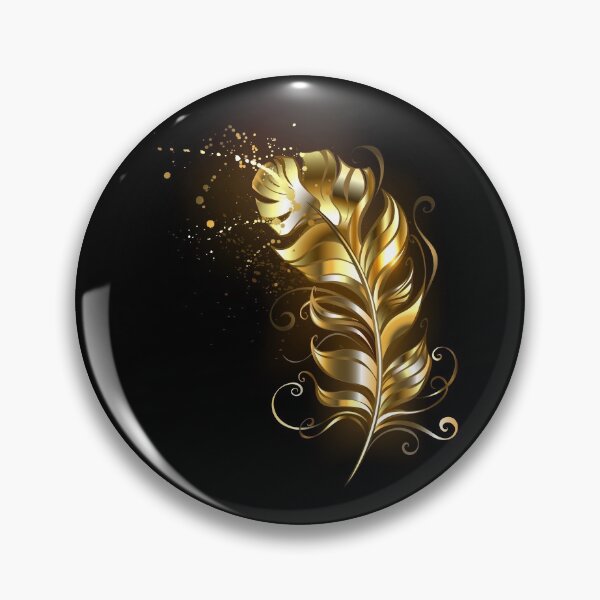 Item preview, Golden Fluffy Feather ( Gold Feather ) designed and sold by Blackmoon9.