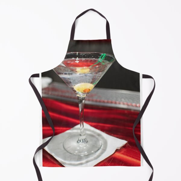 Item preview, Elegant glass of martini cocktail in a bar designed and sold by krisgreenwood.