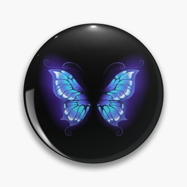 Item preview, Glowing butterfly wings ( Blue wings ) designed and sold by Blackmoon9.