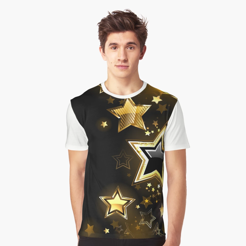 Tシャツ・カットソー GOLDEN  T-shirt 'Small Star' gptr,1400x,front,white-c,188,