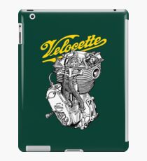 Classic British Motorcycle Engine - Velocette KTT350 iPad Case/Skin