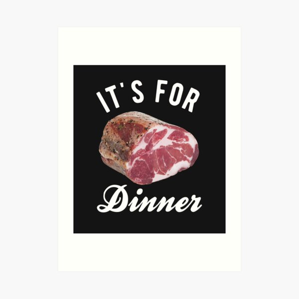 Lámina artística « La coppa o capicola es un fiambre de cerdo