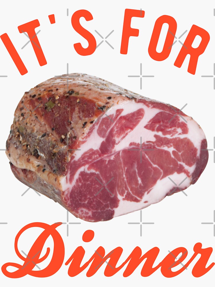 "Gabagool Capocollo Capicola Coppa" Sticker for Sale by