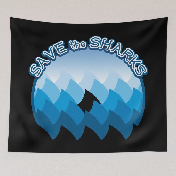 Item preview, Save the sharks Quotes designed and sold by TMBTM.
