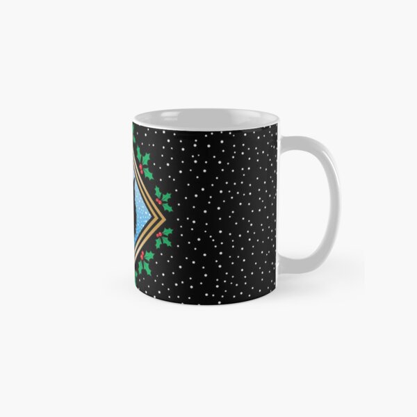 The Wolves Are Running Snowy Night Fresco Classic Mug