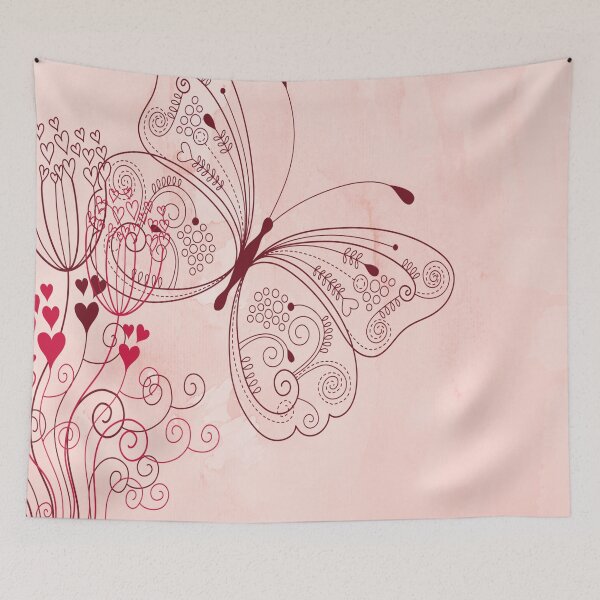 Item preview, Maroon Butterfly  designed and sold by Luvteeshop.
