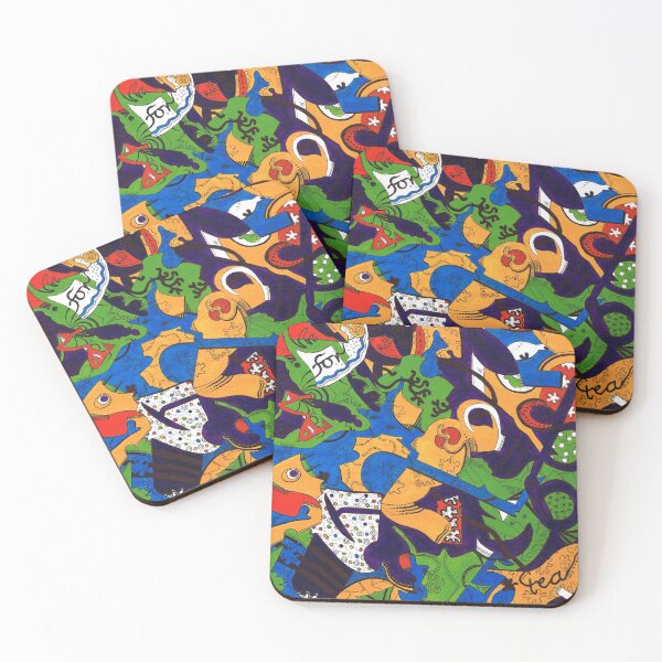 Item preview, Tea for Two Abstract designed and sold by Heatherian.