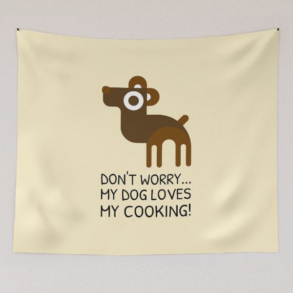 Item preview, Cooking and Dog Meme Brown Cartoon designed and sold by quoteology.