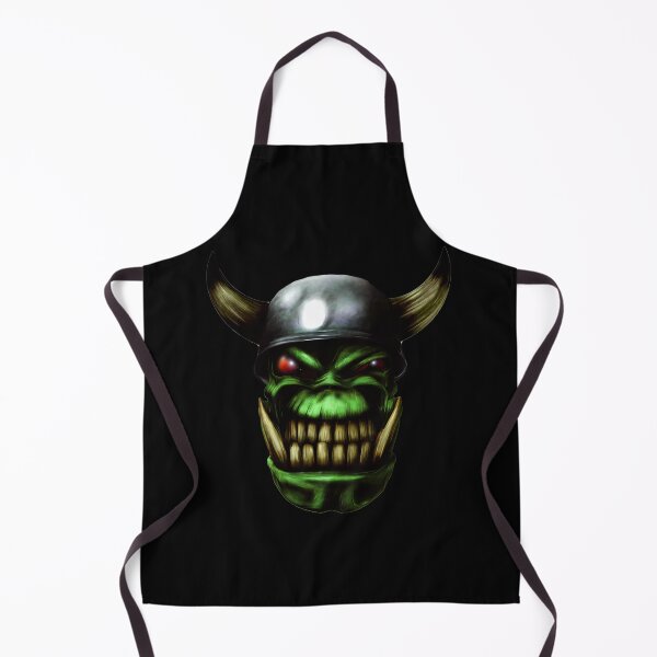Item preview, Orc Head designed and sold by SideQuest - Scribbled Chaos!.