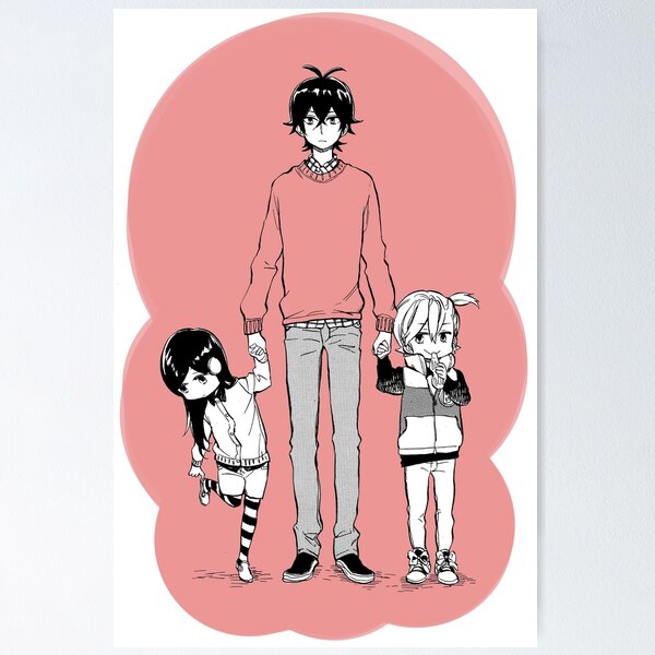 Barakamon Seishu Handa & Naru Kotoishi B2 Tapestry Wall Scroll C86