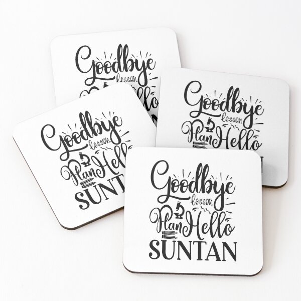 Item preview, Goodbye Lesson Plan - Hello Suntan: A Funny quote shirt.   designed and sold by fajali master.