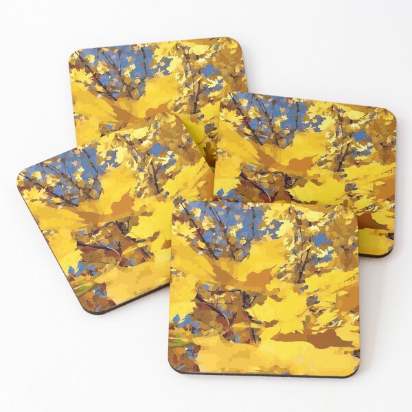Item preview, Golden Leaves designed and sold by GraceCreation.