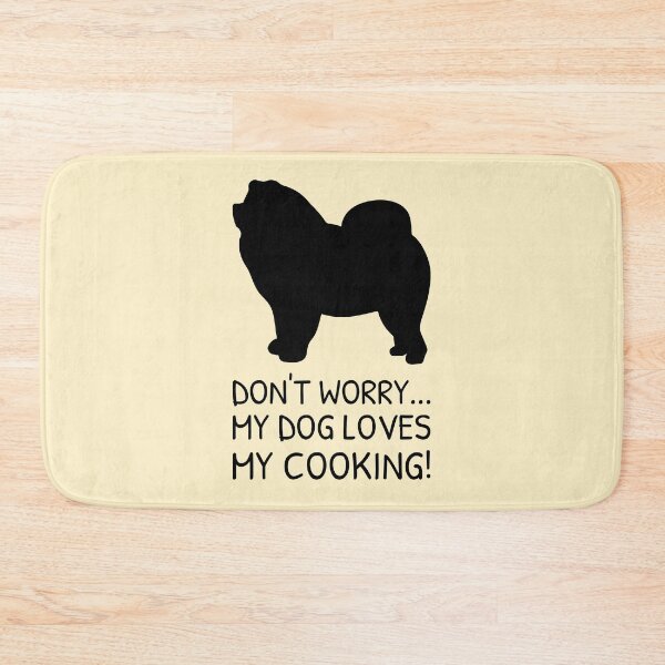 Item preview, Cooking and Dog Meme Chubby Chow Chow designed and sold by quoteology.