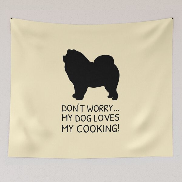 Item preview, Cooking and Dog Meme Chubby Chow Chow designed and sold by quoteology.