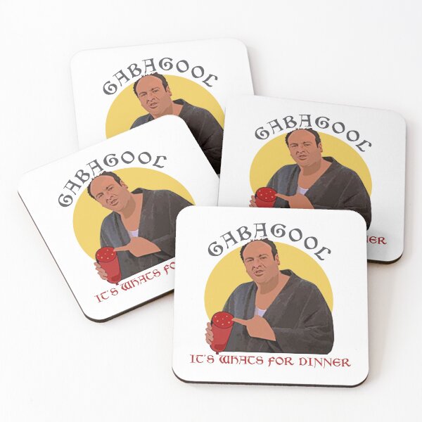 Item preview, Gabagool - It's What's For Dinner - Tony Soprano Premium T-Shirt designed and sold by Elkaissi3.