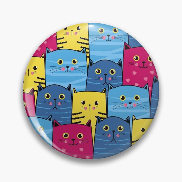 Item preview, Cute cats colorful designed and sold by TopDesignArt.