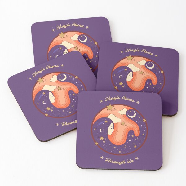 Item preview, Magic runs through us Cursed Nimue purple designed and sold by ephimeral.