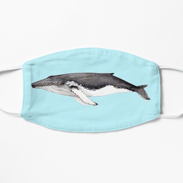 Humpback whale Flat Mask