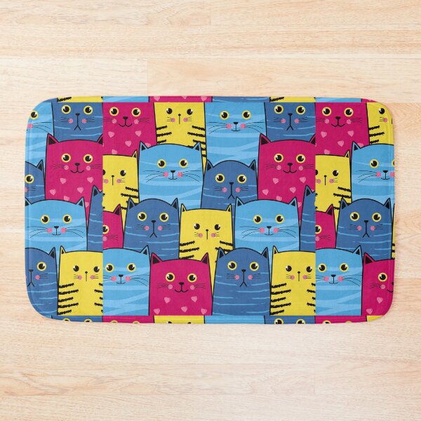 Item preview, Cute cats colorful designed and sold by TopDesignArt.