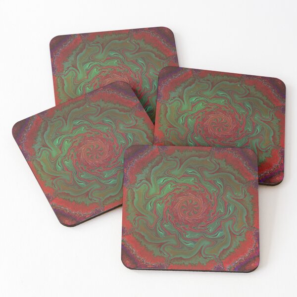 Item preview, green flower - mandala  designed and sold by fabenfro.
