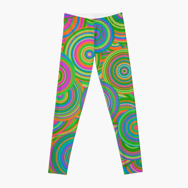   Psychedelic 60's Circles Leggings