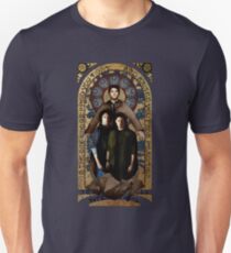Camiseta unisex Icono medieval de oro SUPERNATURAL