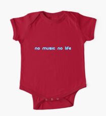 No music no life One Piece - Short Sleeve