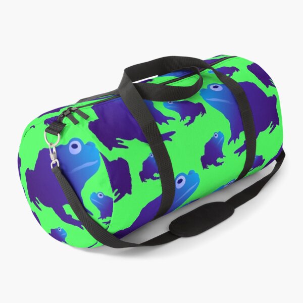 Item preview, Blue Toad Pattern (on green) designed and sold by Davey's Designs.