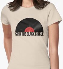 Spin The Black Circle Women's Fitted T-Shirt