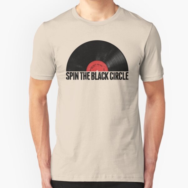 Spin The Black Circle Slim Fit T-Shirt