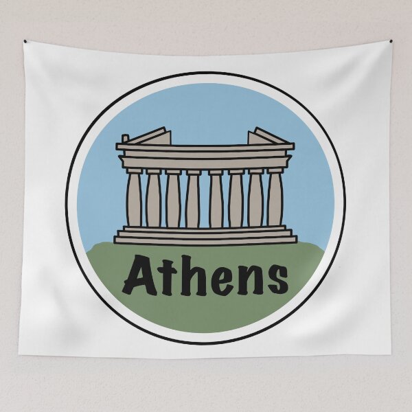 Item preview, Athens Parthenon  designed and sold by Worldofcolour.